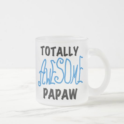 Volledig Geweldige Papaw T-shirts en geschenken Matglas Koffiemok (Rechts)