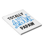 Volledig Geweldige Papaw T-shirts en geschenken Notitieblok (Schuin)