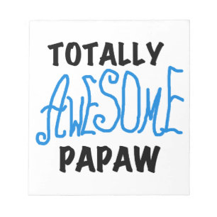 Volledig Geweldige Papaw T-shirts en geschenken Notitieblok