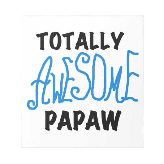 Volledig Geweldige Papaw T-shirts en geschenken Notitieblok (Voorkant)