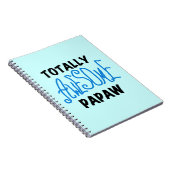 Volledig Geweldige Papaw T-shirts en geschenken Notitieboek (Rechterzijde)