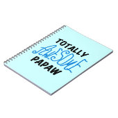 Volledig Geweldige Papaw T-shirts en geschenken Notitieboek (Linkerzijde)