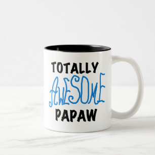 Volledig Geweldige Papaw T-shirts en geschenken Tweekleurige Koffiemok