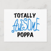 Volledig Geweldige Poppa Tshirts en cadeautjes Briefkaart (Voorkant)