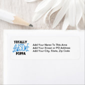 Volledig Geweldige Poppa Tshirts en cadeautjes Etiket (Insitu)