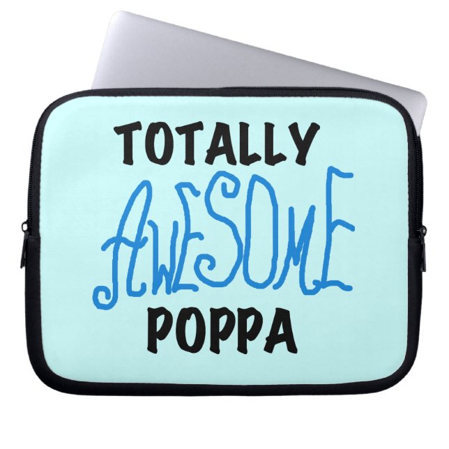 Volledig Geweldige Poppa Tshirts en cadeautjes Laptop Sleeve (Voorkant)