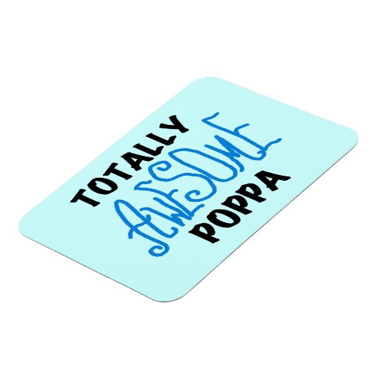 Volledig Geweldige Poppa Tshirts en cadeautjes Magneet (Linkerzijde)