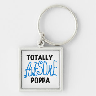 Volledig Geweldige Poppa Tshirts en cadeautjes Sleutelhanger