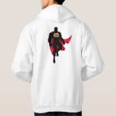 Volledig Geweldige superheld Hoodie (Achterkant)