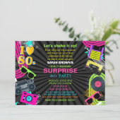 volledig geweldige uitnodiging voor 80-partijen (Staand voorkant)