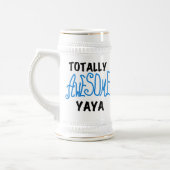 Volledig Geweldige Yaya T-shirts en geschenken Bierpul (Links)