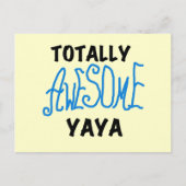 Volledig Geweldige Yaya T-shirts en geschenken Briefkaart (Voorkant)