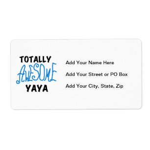 Volledig Geweldige Yaya T-shirts en geschenken Etiket