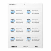 Volledig Geweldige Yaya T-shirts en geschenken Etiket (Full Sheet)