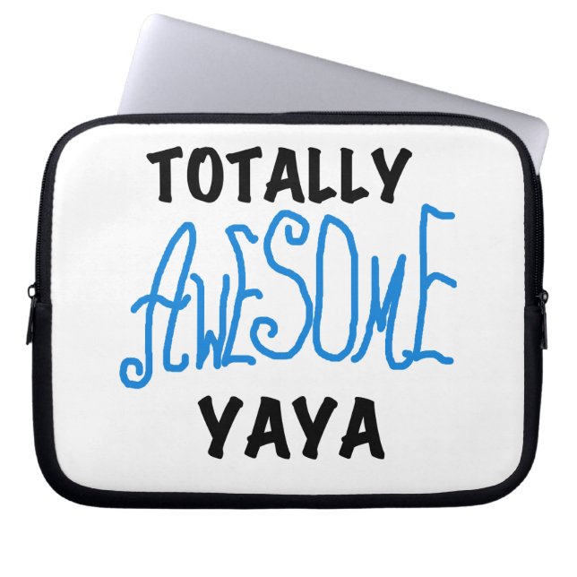 Volledig Geweldige Yaya T-shirts en geschenken Laptop Sleeve (Voorkant)