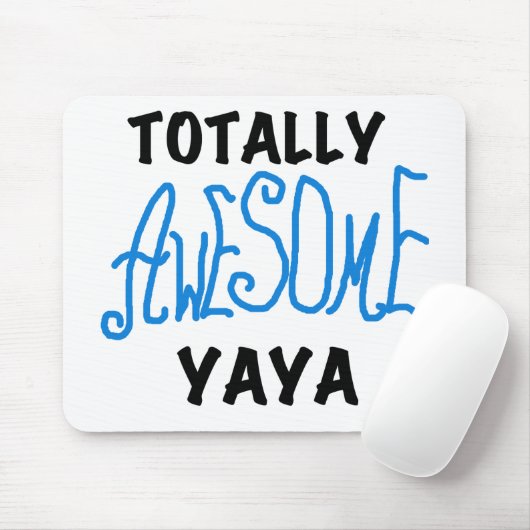 Volledig Geweldige Yaya T-shirts en geschenken Muismat (Met muis)