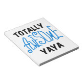 Volledig Geweldige Yaya T-shirts en geschenken Notitieblok (Schuin)