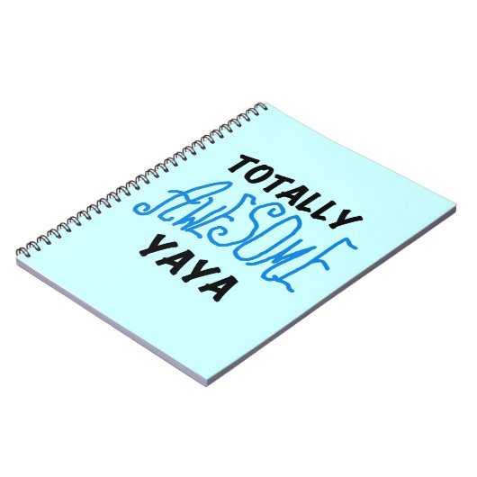 Volledig Geweldige Yaya T-shirts en geschenken Notitieboek (Linkerzijde)