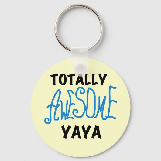 Volledig Geweldige Yaya T-shirts en geschenken Sleutelhanger (Voorkant)