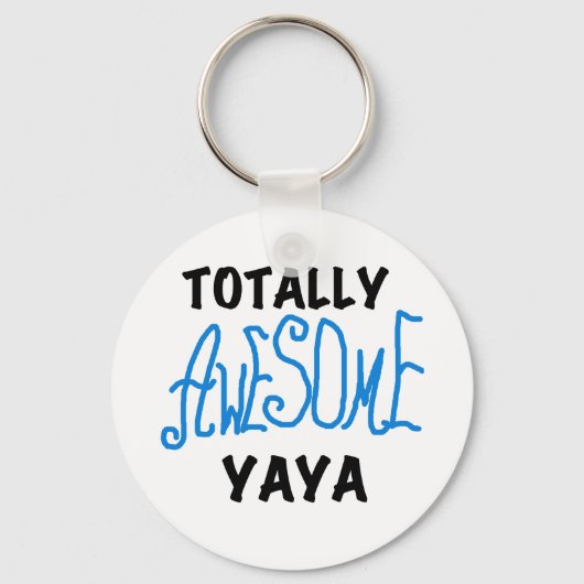 Volledig Geweldige Yaya T-shirts en geschenken Sleutelhanger (Voorkant)