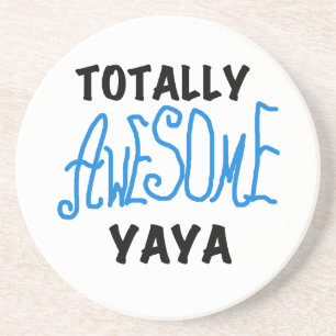Volledig Geweldige Yaya T-shirts en geschenken Zandsteen Onderzetter