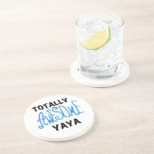 Volledig Geweldige Yaya T-shirts en geschenken Zandsteen Onderzetter (Zijkant)