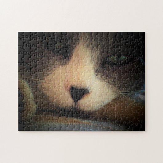 Volledig gezicht legpuzzel (Horizontaal)