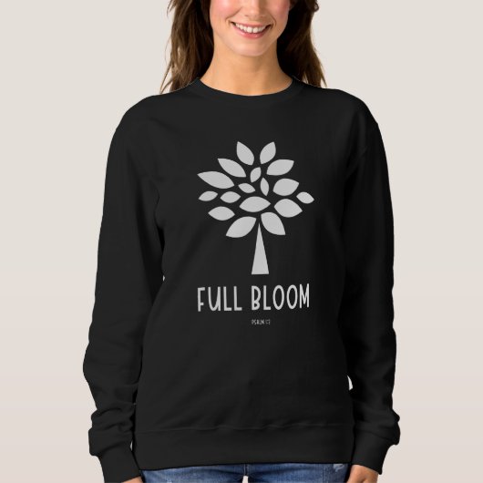 Volledig grafisch ontwerp voor bloem trui (Voorkant)