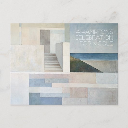 Volledig  Hamptons Beach Kaart (Voorkant)