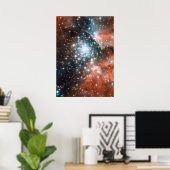 Volledig Hubble ACS-Afbeelding van NGC 3603 Poster (Thuiskantoor)