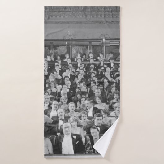 VOLLEDIG HUISpubliek, , theater, menigte, mensen Badhanddoek (Badhanddoek)