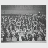 VOLLEDIG HUISpubliek, , theater, menigte, mensen Cadeaupapier (Vlak)