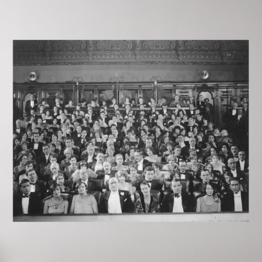 VOLLEDIG HUISpubliek, , theater, menigte, mensen Poster (Voorkant)
