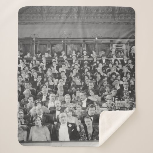 VOLLEDIG HUISpubliek, , theater, menigte, mensen Sherpa Deken (Voorkant)