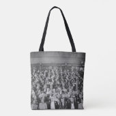 VOLLEDIG HUISpubliek, , theater, menigte, mensen Tote Bag (Achterkant)