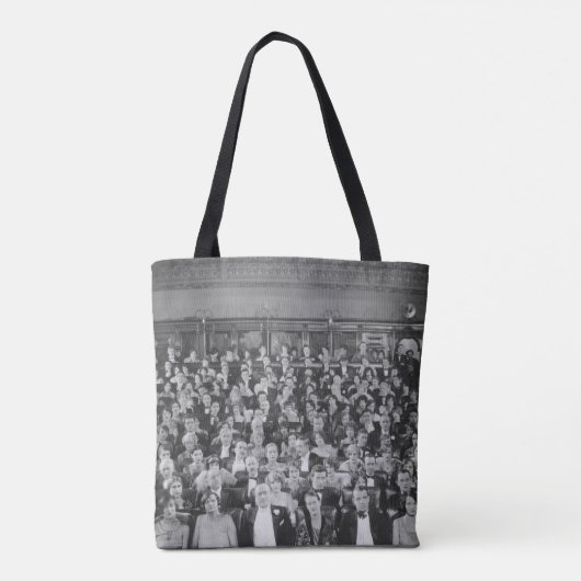 VOLLEDIG HUISpubliek, , theater, menigte, mensen Tote Bag (Achterkant)