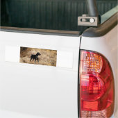 volledig in het veld bumpersticker (Op Truck)