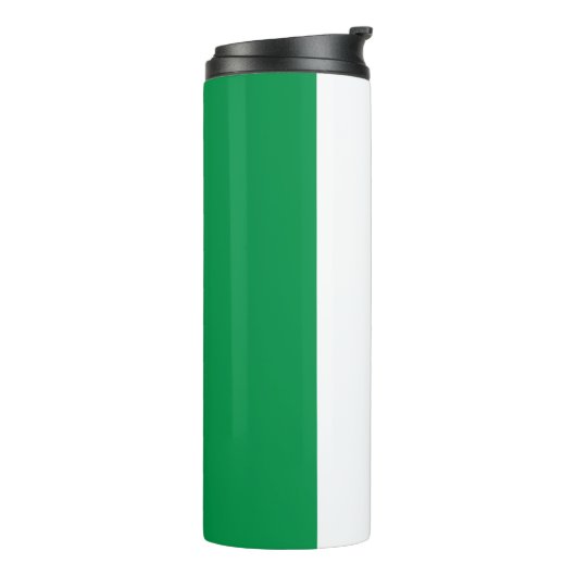 Volledig Italiaanse vlag Thermosbeker (Gedraaid links)