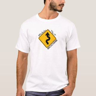 Volledig kantelen van het draaistel t-shirt