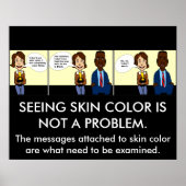 Volledig kleurenblind Poster (Voorkant)