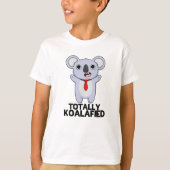 Volledig Koala-Gespecificeerde Funny Koala Beer Pu T-shirt (Voorkant)