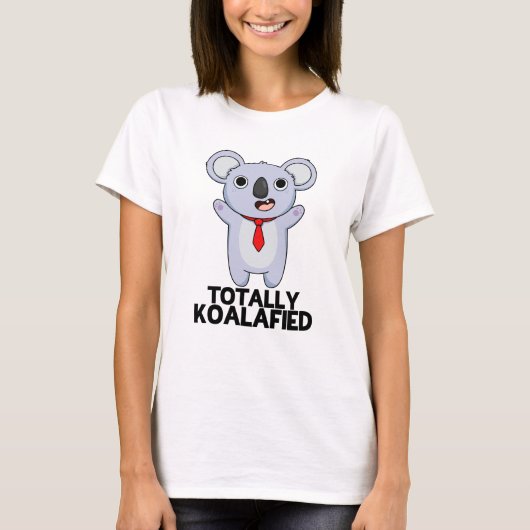 Volledig Koala-Gespecificeerde Funny Koala Beer Pu T-shirt (Voorkant)