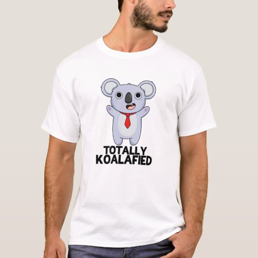 Volledig Koala-Gespecificeerde Funny Koala Beer Pu T-shirt (Voorkant)
