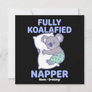  Volledig Koala-ificatie Slaperig Knuffel Slaap Ko Kaart