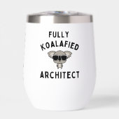 Volledig Koalafied Architect Koala Cartoon Zonnebr (Voorkant)