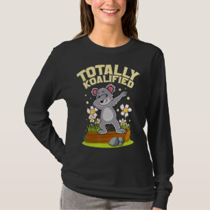 Volledig Koalified Cute Koala Dabbing Koala Costum T-shirt
