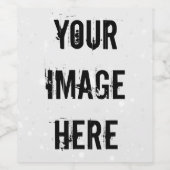 Volledig  label wijn etiket (Enkel label)