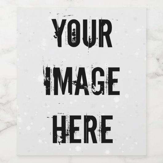 Volledig  label wijn etiket (Enkel label)