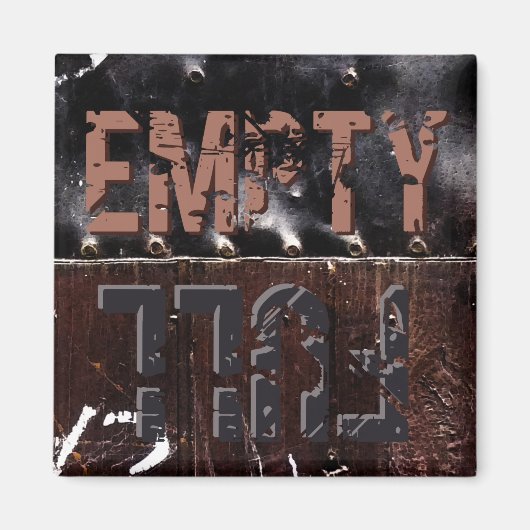 Volledig leeg bord magneet (Voorkant)