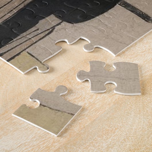 Volledig-lengteportret van een Samurai Warrior c.  Legpuzzel (Zijkant)